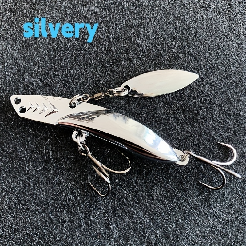 Sequins Spoon Fishing Lure Bionic Bait Silver Long Casting - Temu