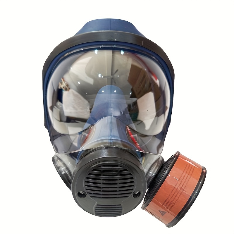 Respirador Máscara de gas negra táctica Máscara de protección