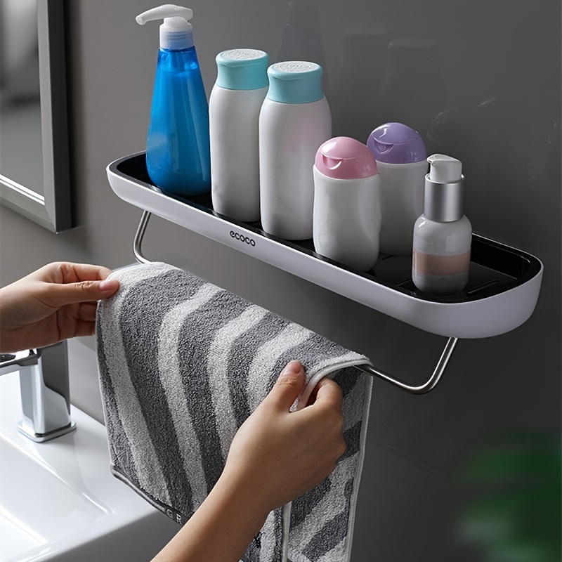 ECOCO Corner Bathroom Organizer Shelf Shampoo Cosmetic Storage