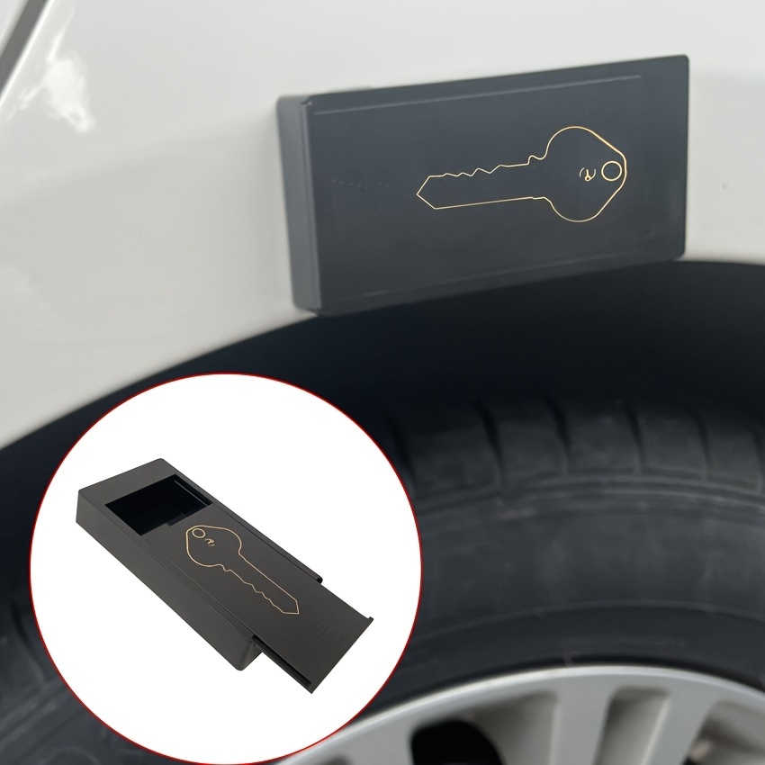 Portable Car Key Secret Box Magnetic Creative Car Key Hider Hidden