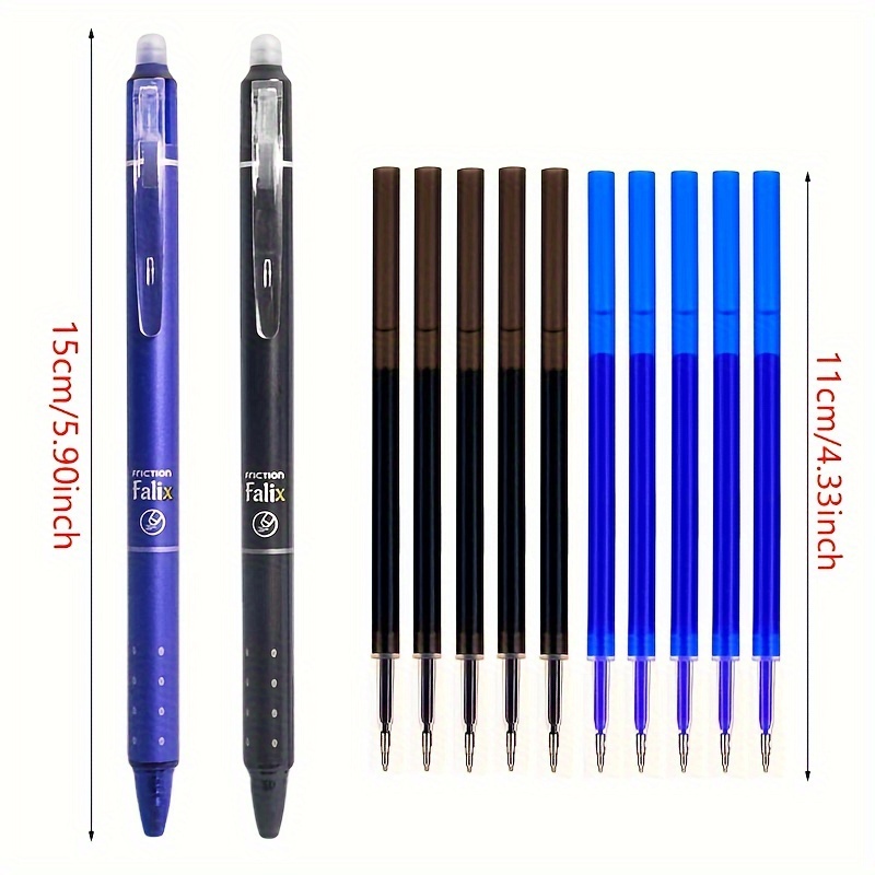 Large Capacity Erasable Gel Pen Set With Pen Refill Magic - Temu