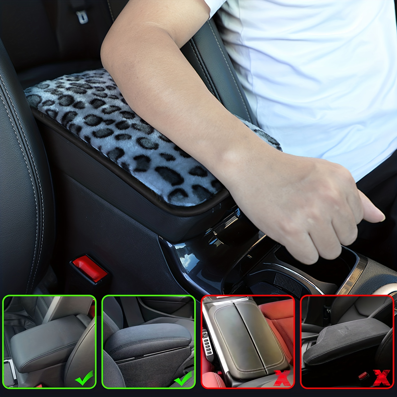 Universal Auto Auto Armlehne Kissen Abdeckung Mittelkonsole Box Pad Schutz  Zubehör