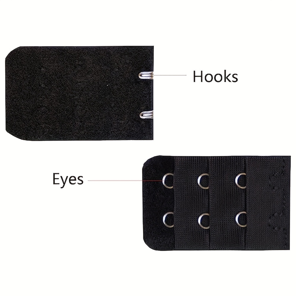 3 STYLES HOOK and eye sewing 2 color button hook Bra $19.55 - PicClick AU