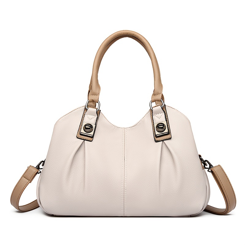Vintage Top Handle Satchel Bag, Retro Crossbody Bag, Women's Fashion Handbag,  Shoulder Bag & Purse - Temu