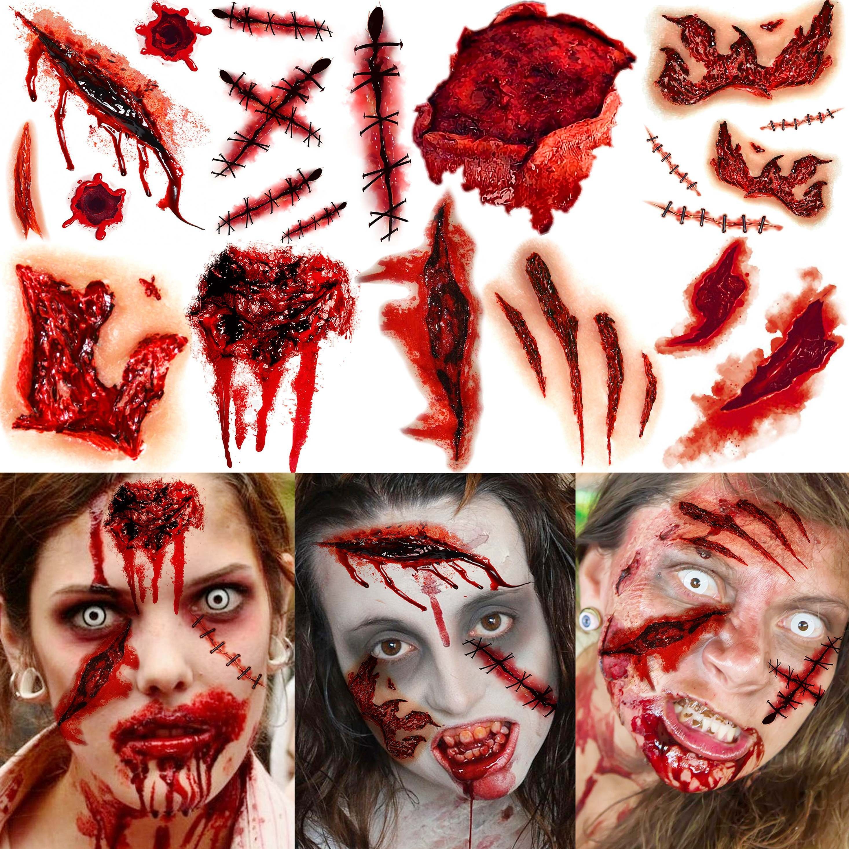 Fake Blood Gel , Halloween Coagulated Blood, For SFX Wounds, Cuts, Clown  Vampire Cosplay Masquerade Makeup