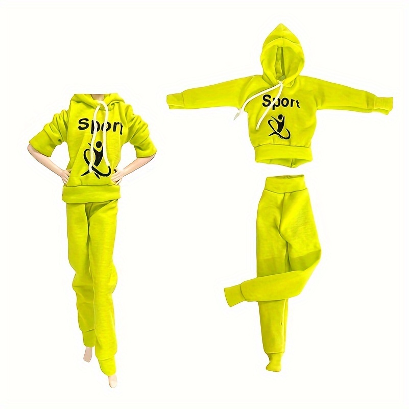 Dress Doll In Style Yoga Sports Series Clothes Set! - Temu Czech
