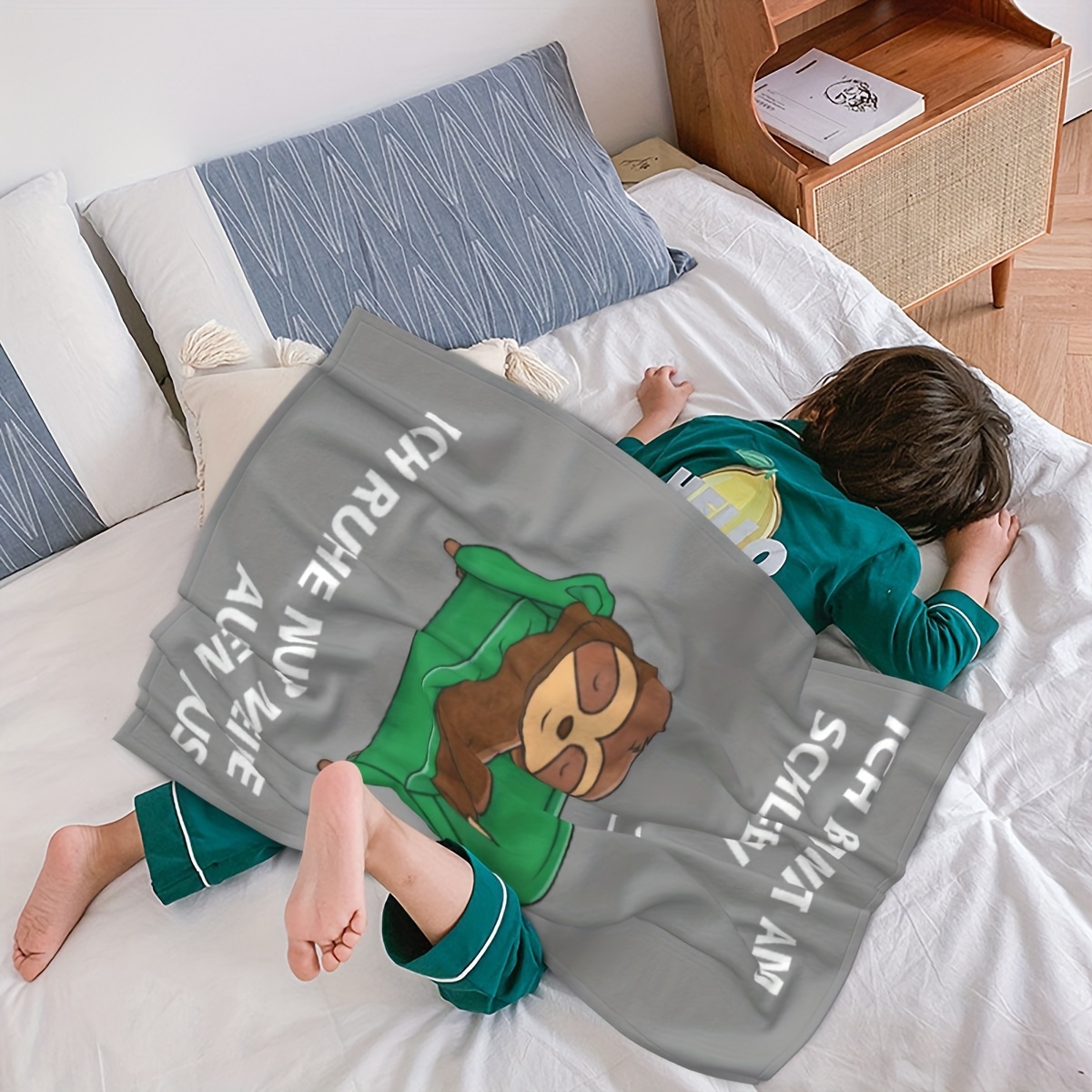 Personalized best sale sloth blanket