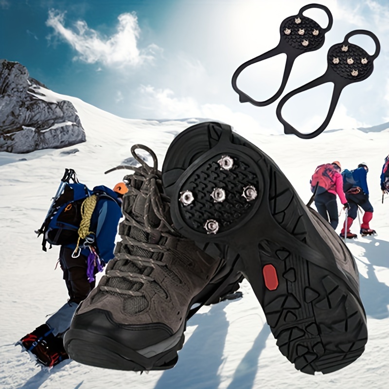 Mountain Climbing Non slip Five tooth Crampons Rock Climbing - Temu