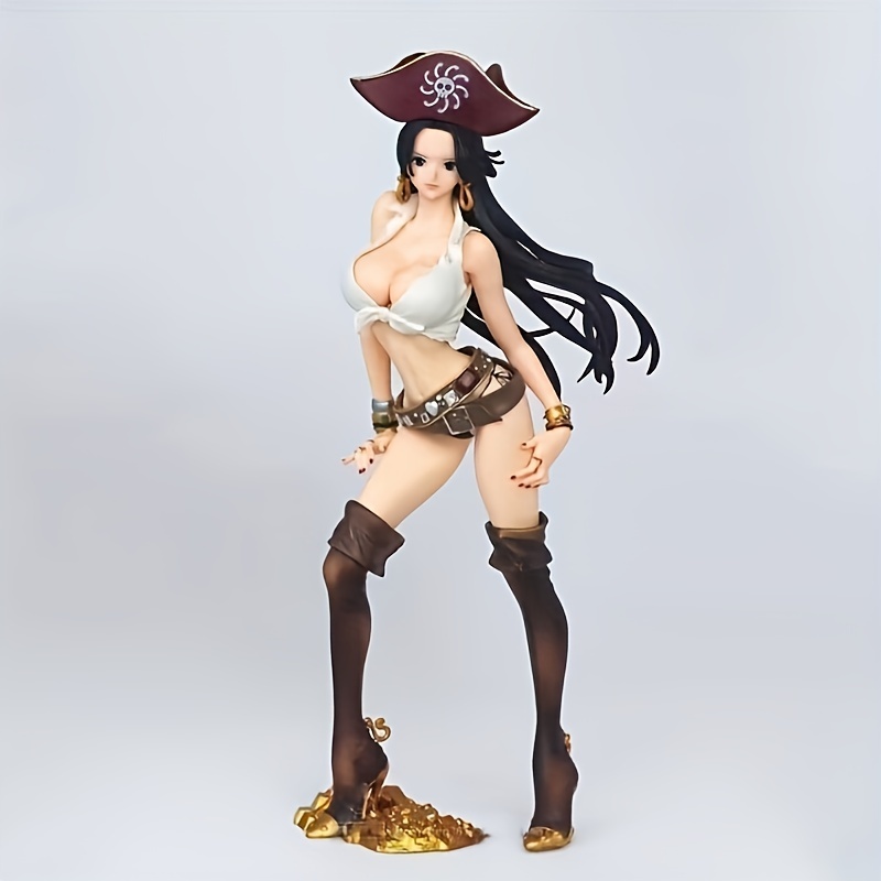 20CM Anime One Piece Figure POP Snake Empress Boa Hancock Sitting