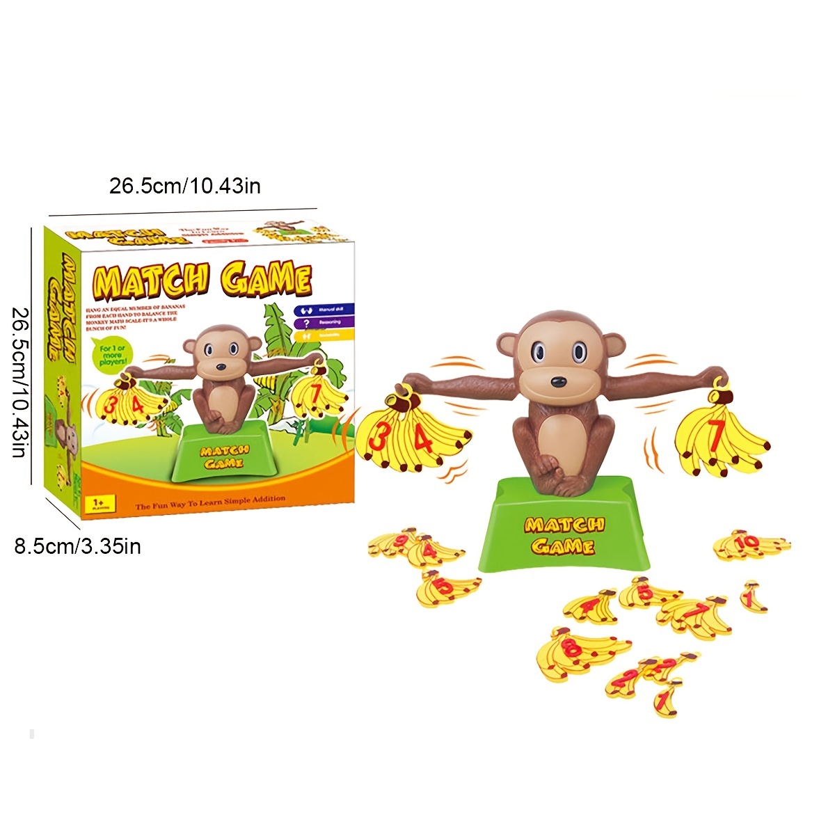 Monkey Balance Cool Math Game For Girls & Boys, Children's Funny  Educational Gift, Kids Learning Toy - Toys & Games - Temu