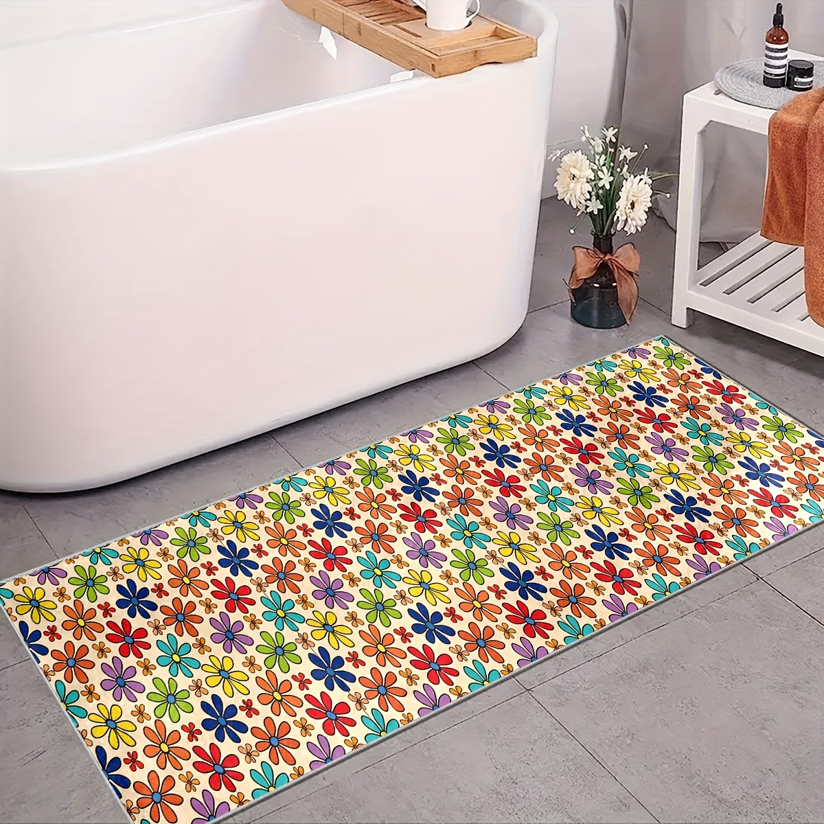 Floral Kitchen Hallway Runner Rugs, Long Oriental Hallway Rug Runner Kitchen  Mat, Soft Non Slip Machine Washable Stair Carpet Runner For Hall Living  Room Bedroom Sunroom Hardwood Floors - Temu Austria