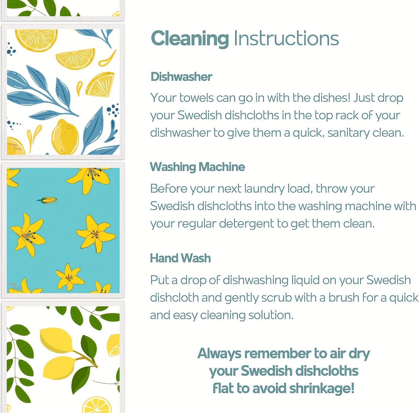 Dropps Swedish Dish Cloths