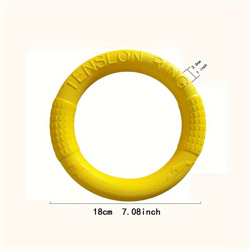 Dog Training Toys, Outdoor Floating Flying Disc Ring Interactive Play Tool,  Suitable For Pet Training Outdoor Chew Toys - Temu