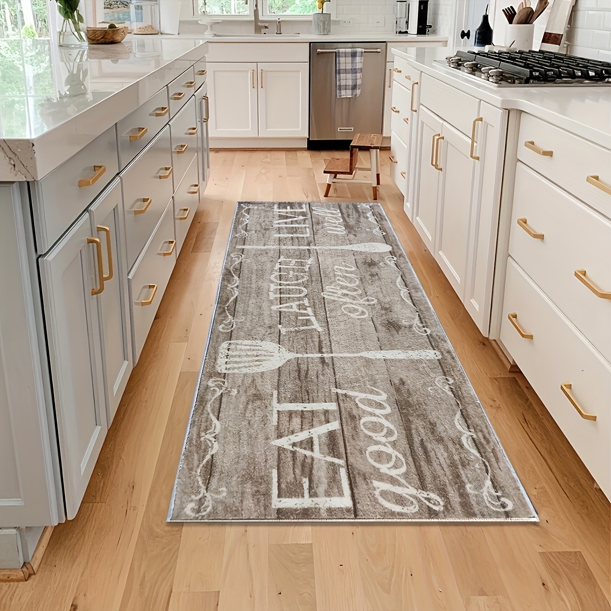 Soft Kitchen Floor Mat Non slip Oil proof Floor Mat Soft - Temu