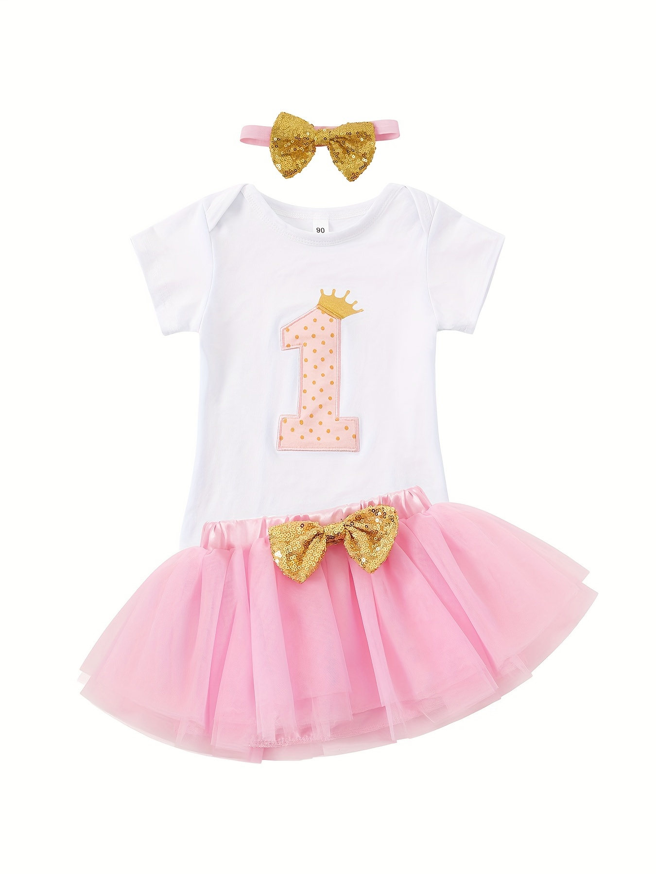 Vestito personalizzato per il primo compleanno di Minnie rosa e oro,  vestito di compleanno di Minnie rosa e oro, vestito di Minnie per il primo