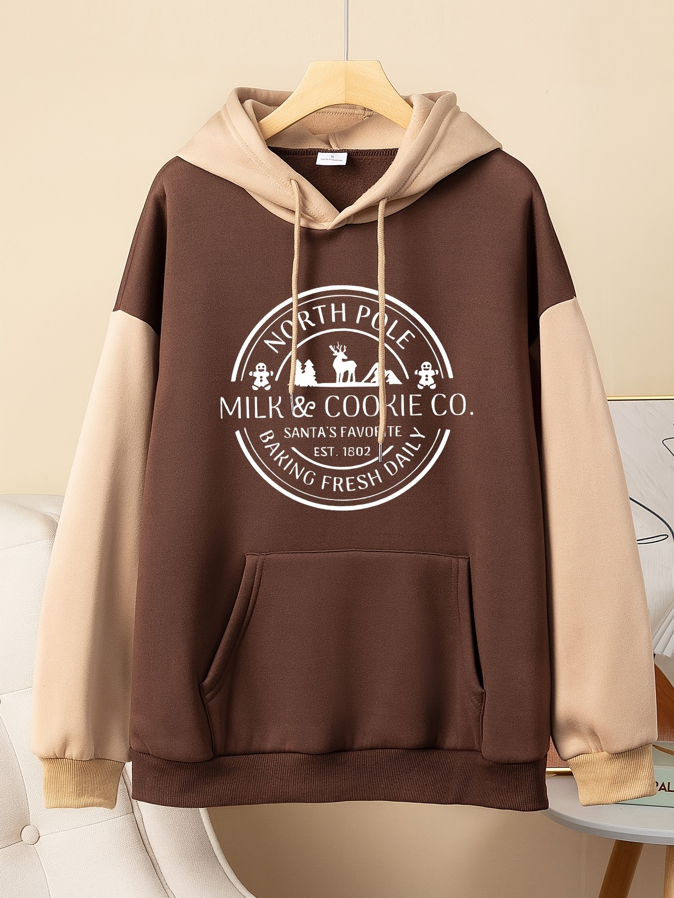 Hoodies For Women, Daily Long Sleeve Casual Pocket Hooded