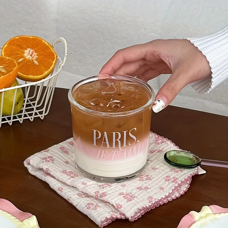 Tasse en verre d'eau Paris -Dakar