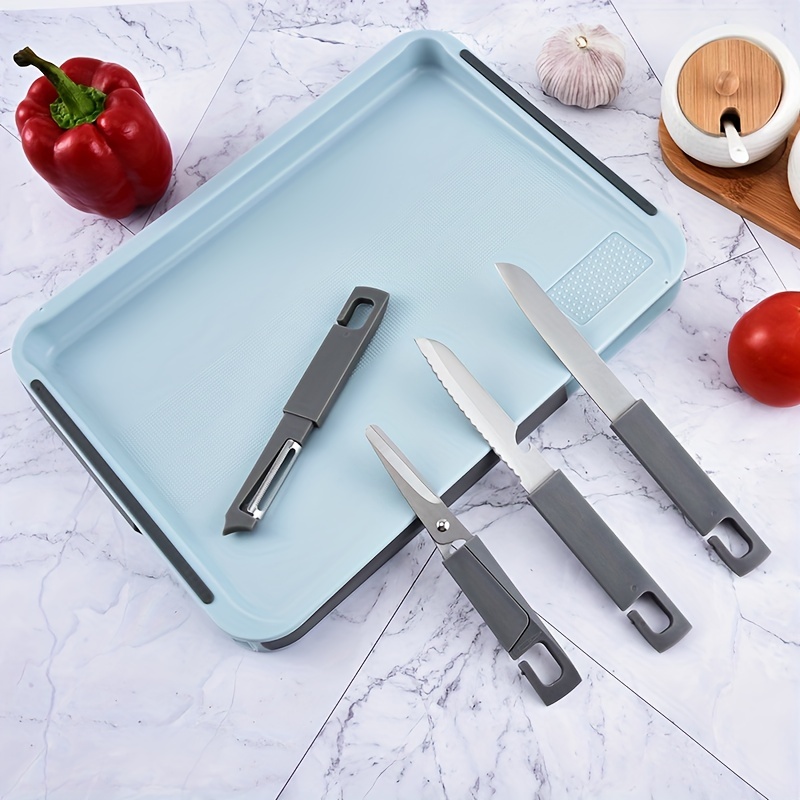 Wheat Straw Cutting Board, Kitchen Meat Fruit Vegetable Chopping Board,  Food Chopping Board, Kitchen Plastic Chopping Board - Temu