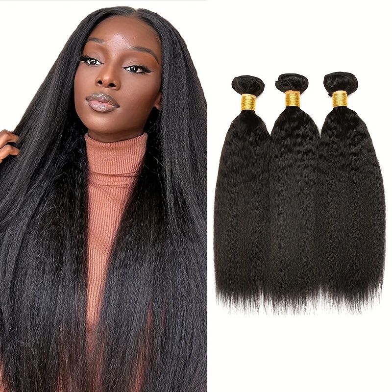 Brazilian Kinky Curly Hair Weave Bundles 100% Remy Human - Temu Canada