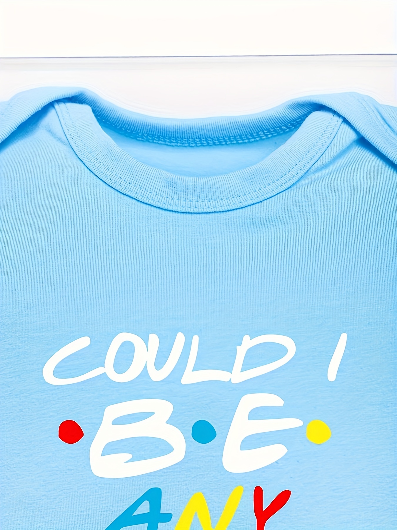 Baby Boys Girls Funny could Cuter Short Sleeve Round Neck - Temu