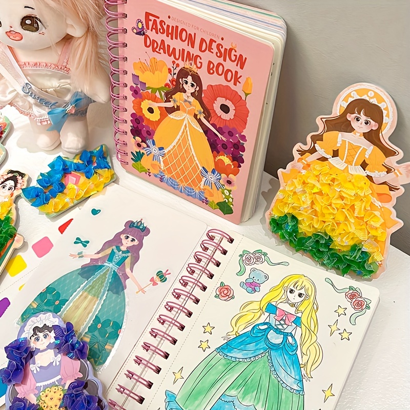 Disney Princess Art Set, Arts and Crafts for Kids 60 Pieces Colouring Sets  for Girls Creative Drawing and Painting Sets for Children Art Supplies