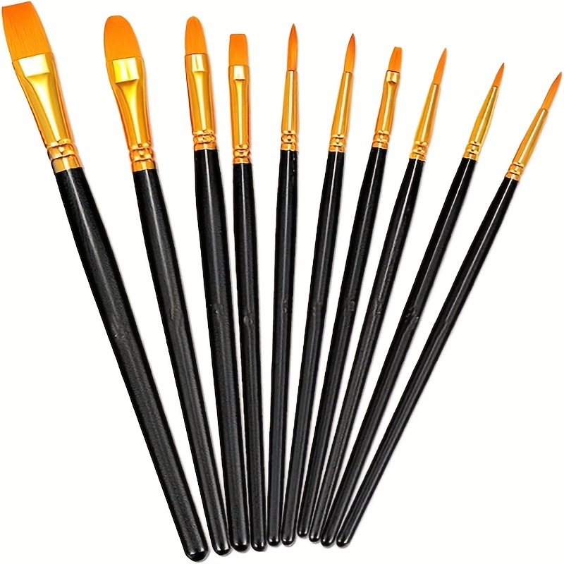 Miniature Paint Brushes Set 6pcs + 1 Free - Best Find Detail Paint Brushes  Model Paint Brush Set - Small Tiny Oil Watercolor Acrylic Brushes Hobby Art