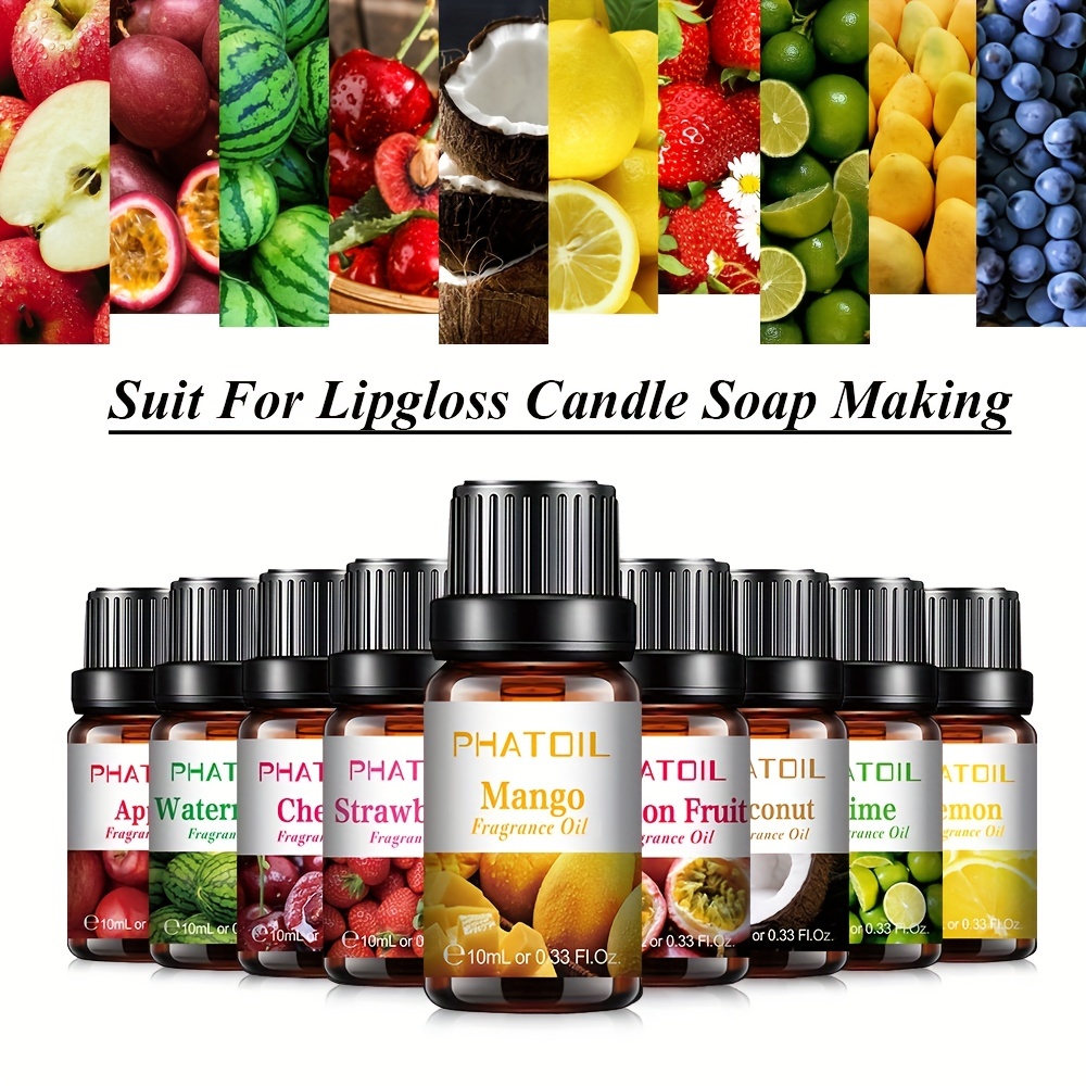 Good Essential – Professional Mango Fragrance Oil 10ml for Diffuser,  Candles, Soaps, Lotions, Perfume 0.33 fl oz