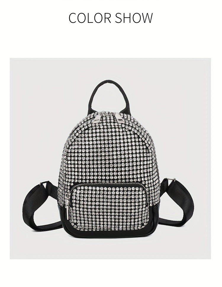 Bling backpack hot sale purse