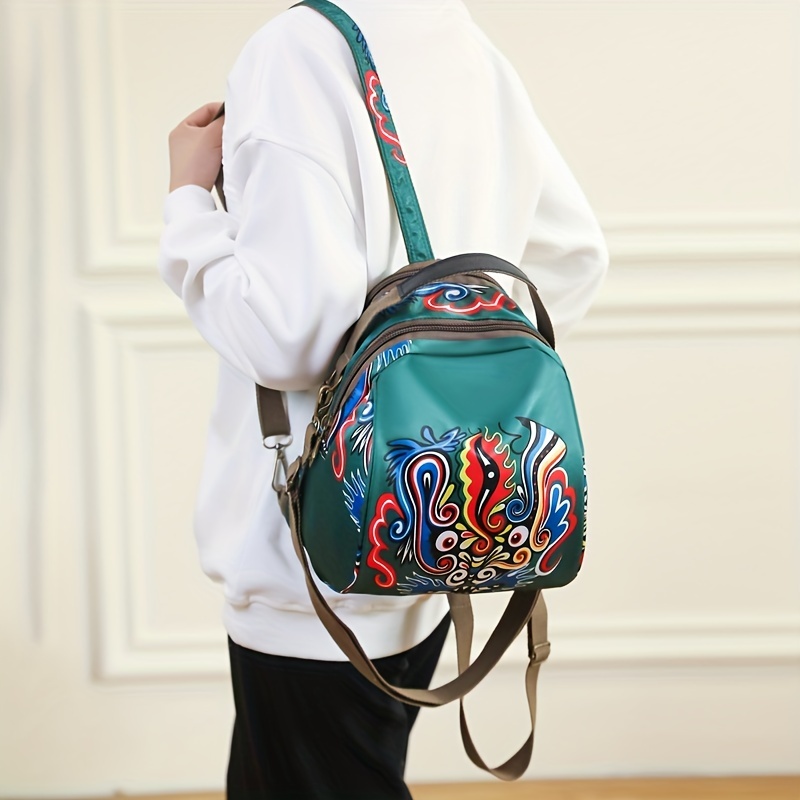 Women's Small embroidered backpack I