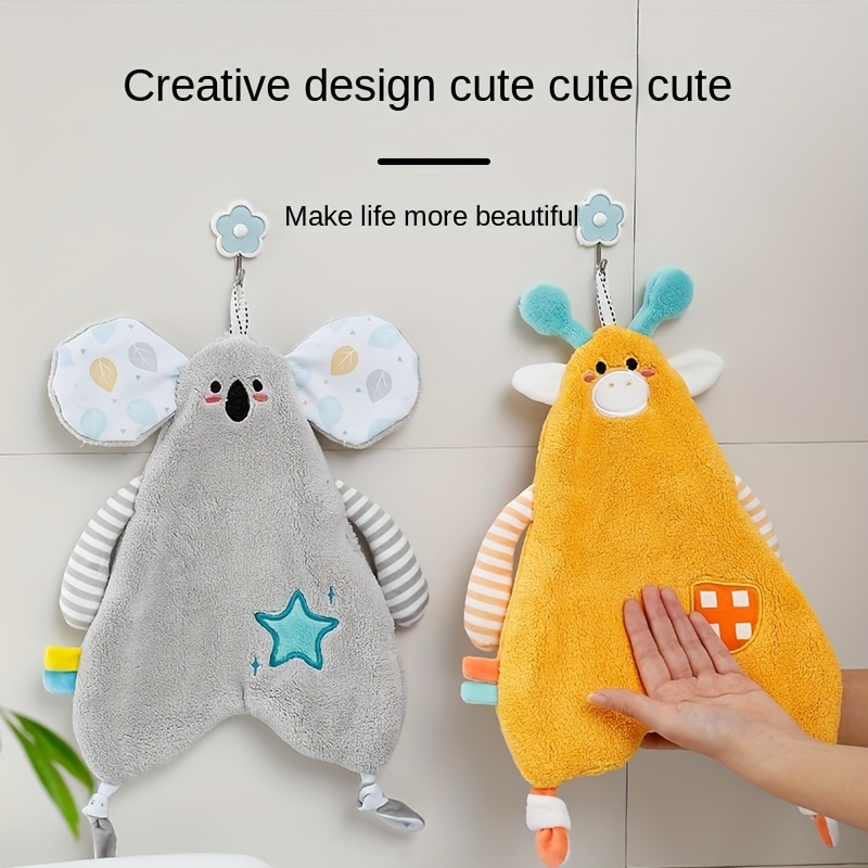 Cartoon Cute Bathroom Wind Towel, Strong Absorbent, Quick Drying, Hanging  Bathroom Hand Towels - Temu