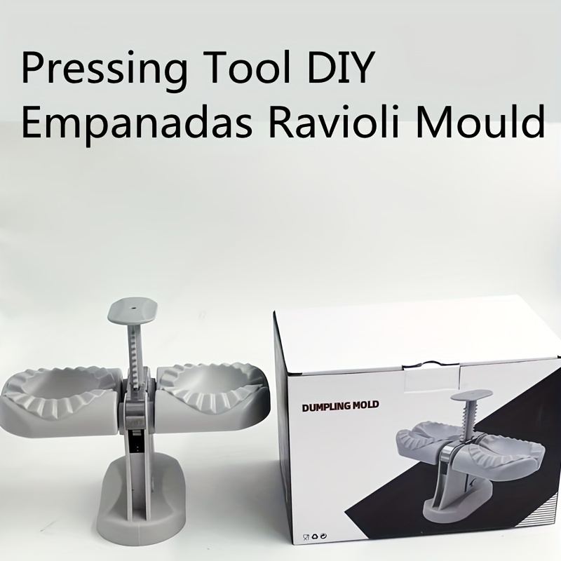 1pc Máquina para hacer empanadillas Prensa Moldes automáticos para hacer  empanadillas Herramienta de prensado automático DIY Molde para empanadas