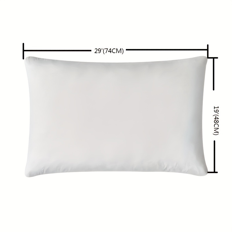  DOWNCOOL 100% Cotton Stuffer Throw Pillow Insert, Rectangle  Down and Feather Filled Decorative Bed Sofa Insert, 12x24 Inch, White :  Home & Kitchen