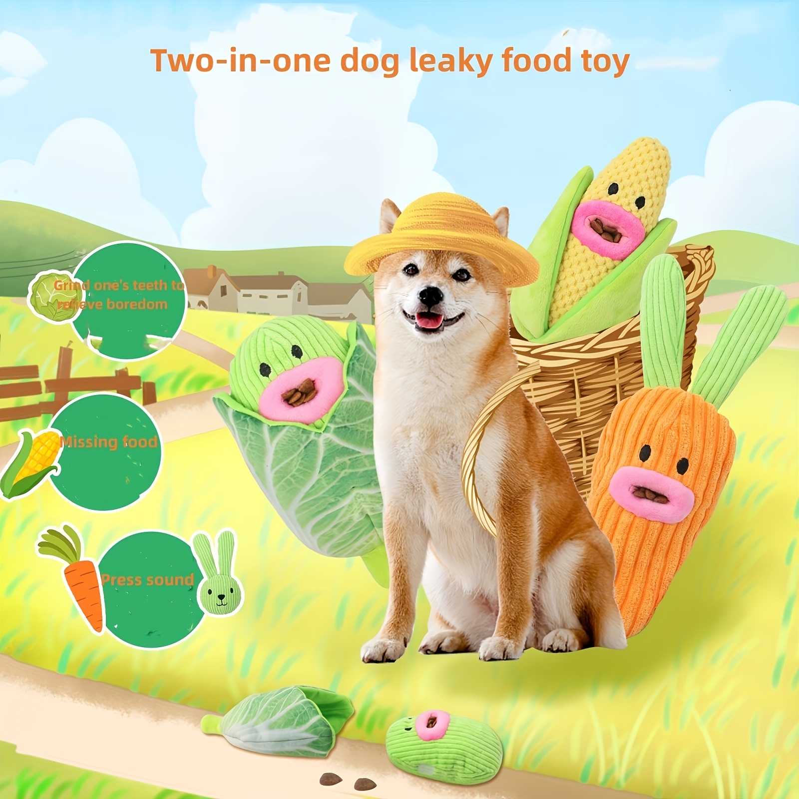 2-in-1 Octopus & Carrot Interactive Dog Toys, Dog Snuffle Toy Dog Toys For  Boredom Dog Stimulation Toys, Dog Puzzle Toy For Foraging Instinct Training  Slow Feeding For Large Medium Small Dogs 