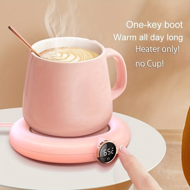 Coffee Cup Warmer,Smart Thermostat Coaster 55 Degree Heating