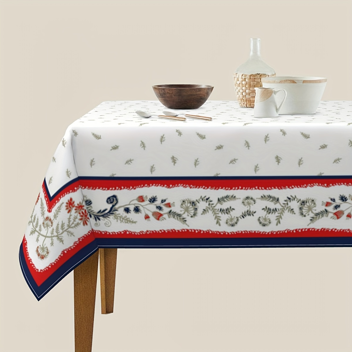 Mantel impermeable de mesa, mantel retro con temas de café, mantel para  mesa de comedor, para cocina, fiesta, decoración de mesa al aire libre,  mantel