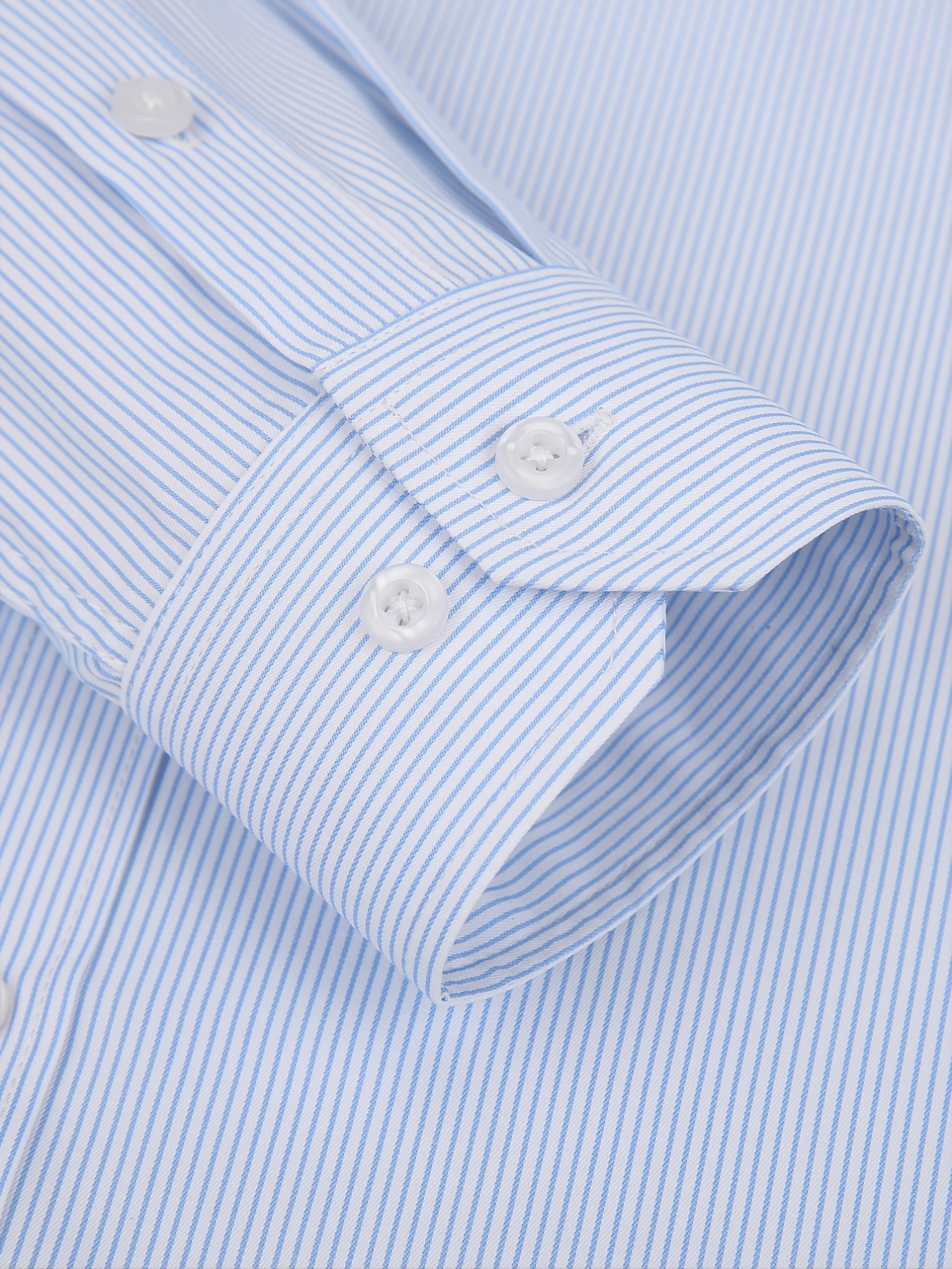 Buy Men's Striped Formal Shirt with Long Sleeves and Pocket Online