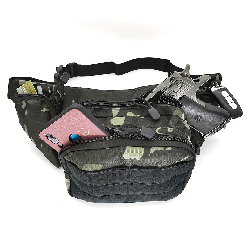 Concealed Carry Pouch Fanny Pack Holster Fits 1911 H k Ruger - Temu