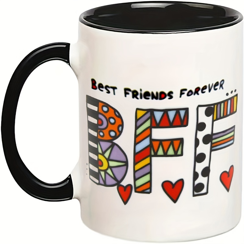 Ceramic Coffee Mug, Mugs Best Friends, Ceramic Milk Cup, Best Boss Mug