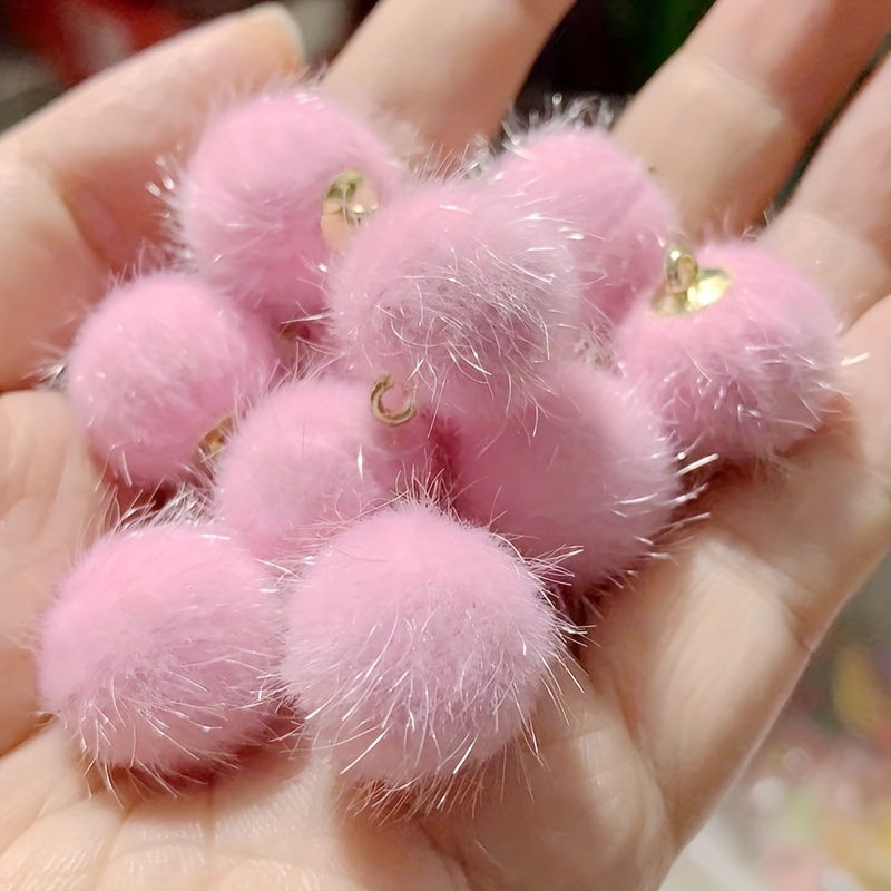 100pcs Randomly Mixed Cute Small Pom Poms