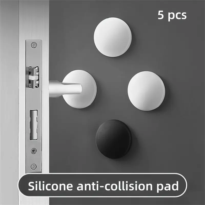 5 Stücke Home Silikon Anti-kollision Pad, Wand Tür Griff