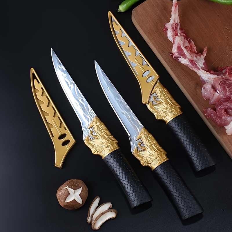 Outdoor Boning Knife Sheath Curved Boning Knives Meat - Temu