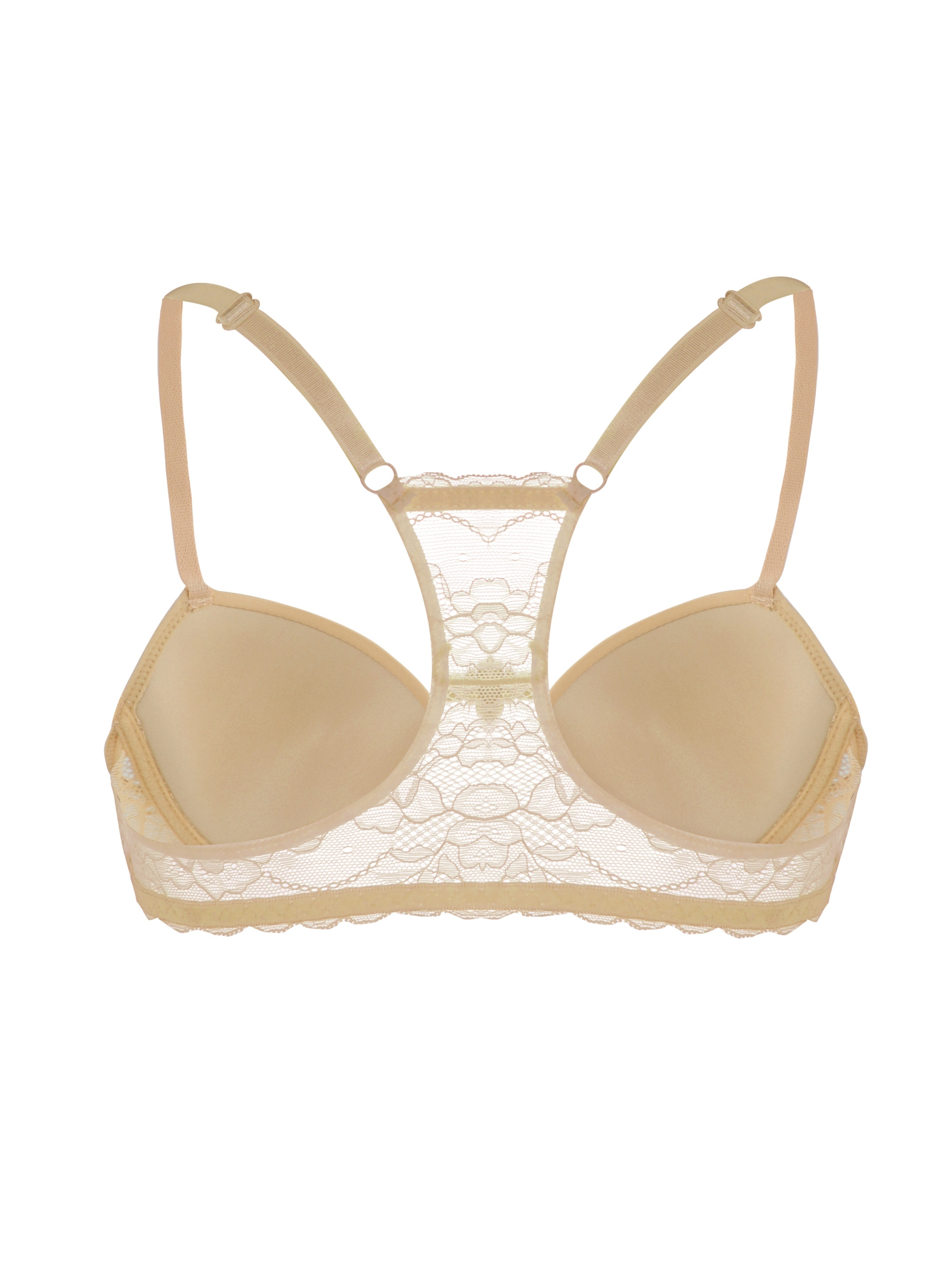 Pretty Comy Lace Front Closure Bra Back Smoothing Bralette Bras