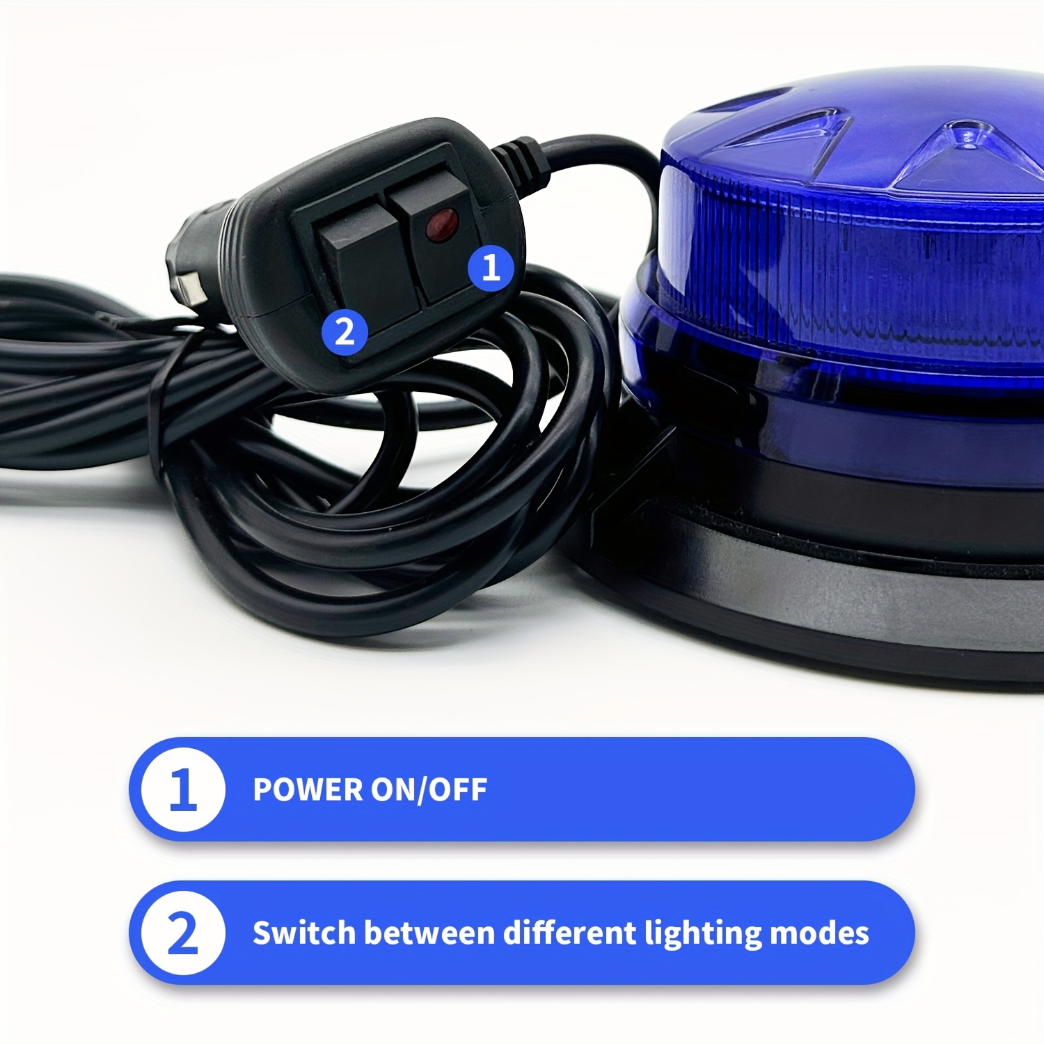 KREMER 2 Stück LED Warnleuchte Stableuchte Strobe Blitzlicht Notfall  Blinklicht Auto Hilfe KFZ bei Marktkauf online bestellen