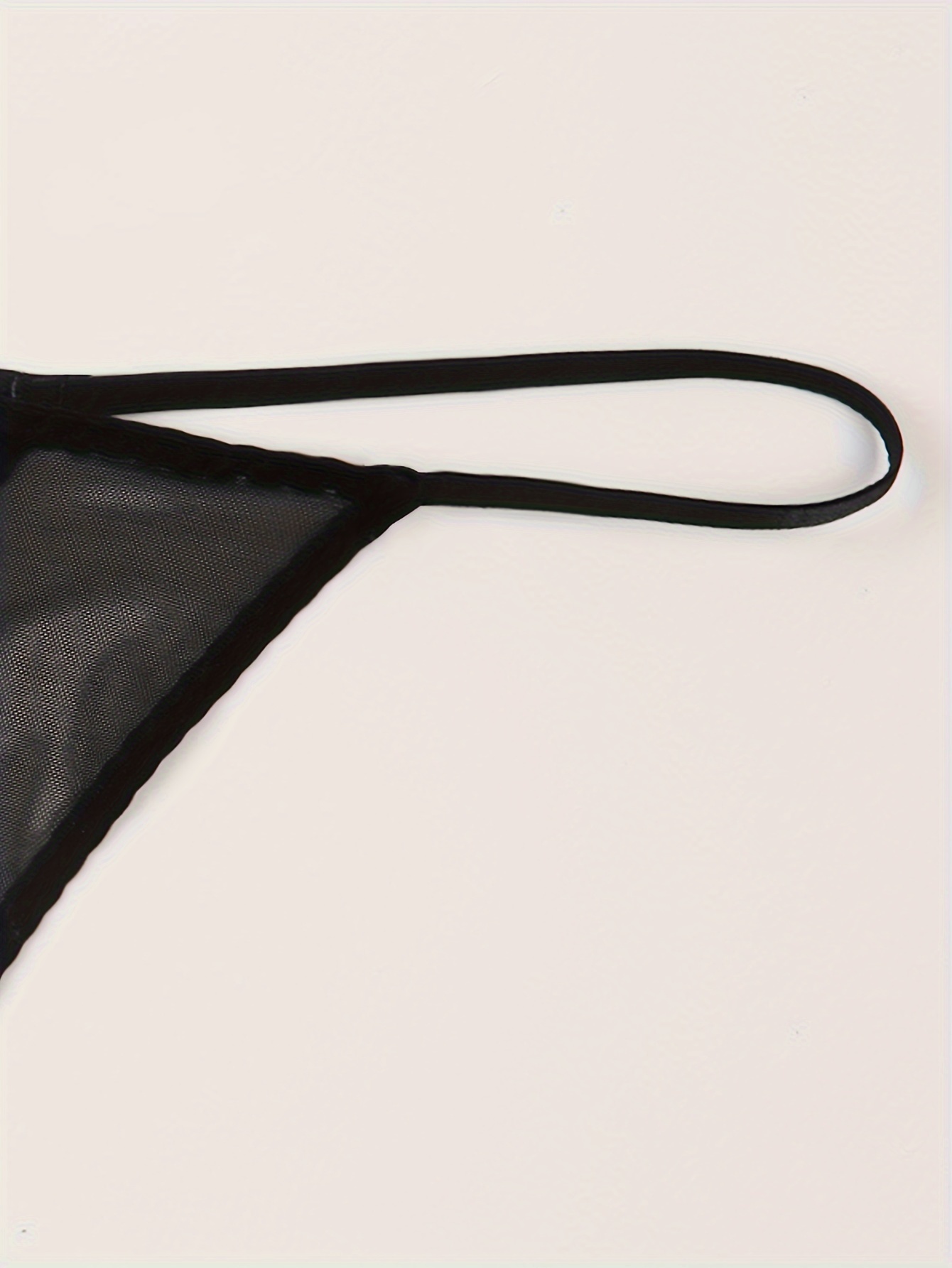 Womens Briefs Mesh Sheer Lip Printed Lingerie Underwear Panties