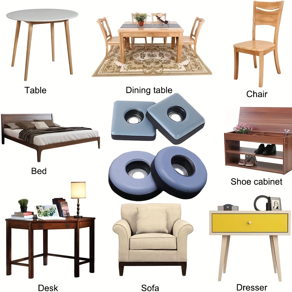 Teflon Furniture Sliders: Move Furniture Easily Safely - Temu Canada