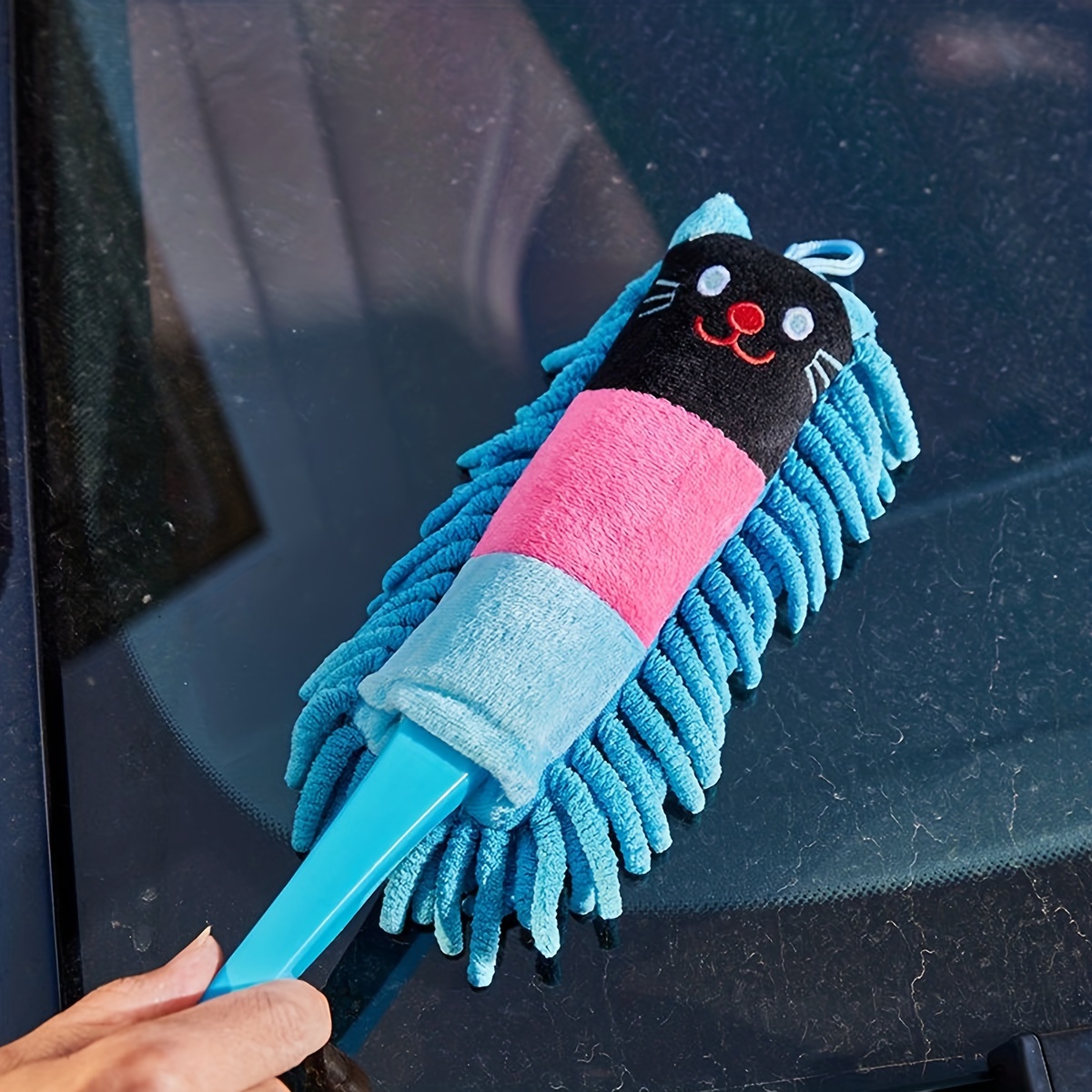 1PC Microfiber Dusting Cleaning Glove Cars Windows Dust Remover Tool  Reusable Cleaning Glove Household Cleaning Tools