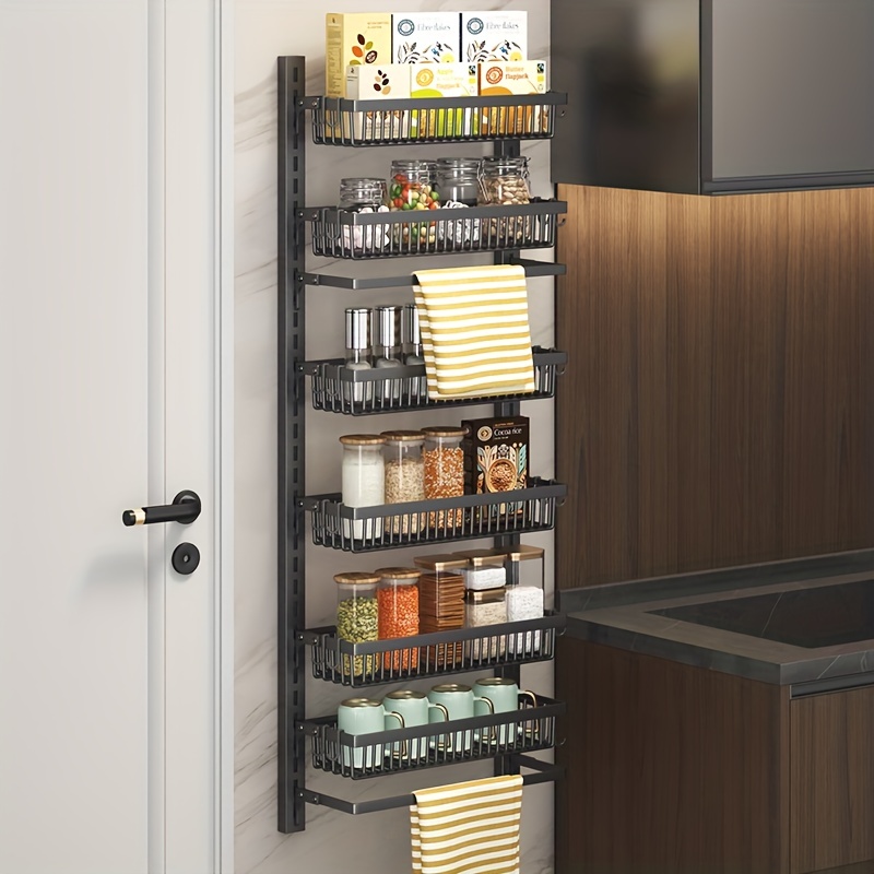 2 Layer Kitchen Storage Rack, Wall Organiser