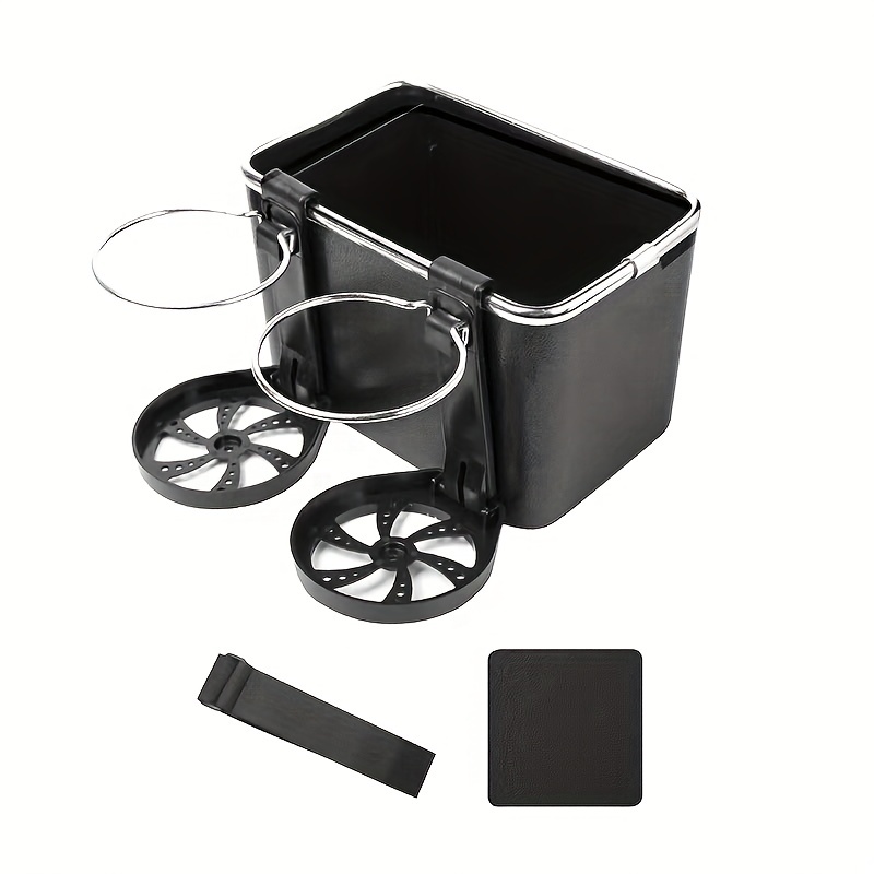Auto-Taschentuchbox Auto-Armlehnenbox Aufbewahrungsbox  Multifunktions-Kreativ-Faltbarer Wasserbecherhalter, Auto-Armlehnenbox,  Taschentuchbox