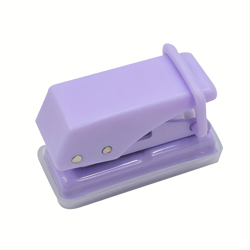 New Hole Punch Mini Single Hole Punch Small Manual Paper - Temu