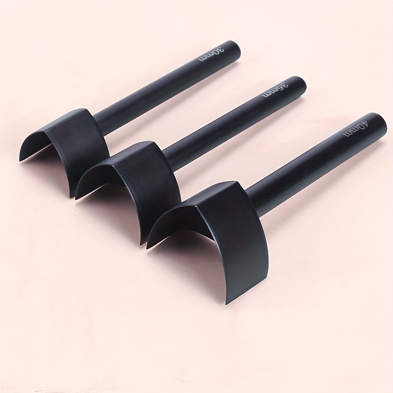 7 Sizes Leather Corner Punch, V-Shaped Leather Belt Punch, Cutter Point End  Punch Working Cutting Tools (15/20/25/30/35/40/45mm)